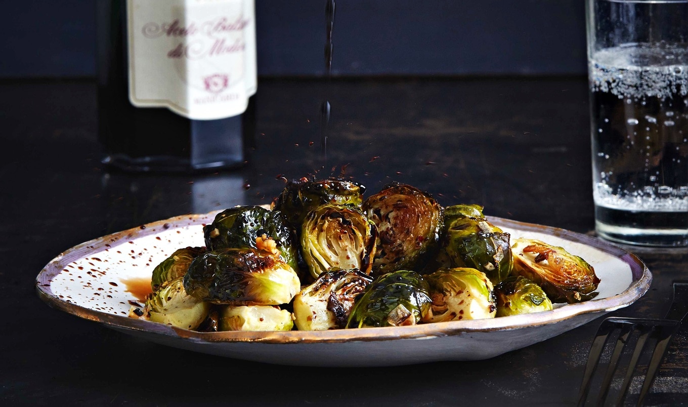 Roasted Balsamic Brussels Sprouts