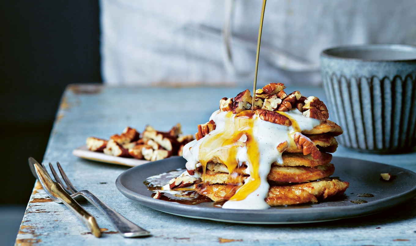 Vegan Three-Ingredient Banana Pancakes