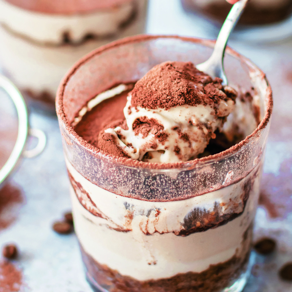 Silky Vegan Tiramisu