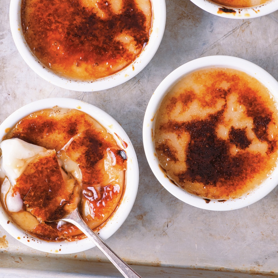 Vegan White Chocolate Crème Brûlée