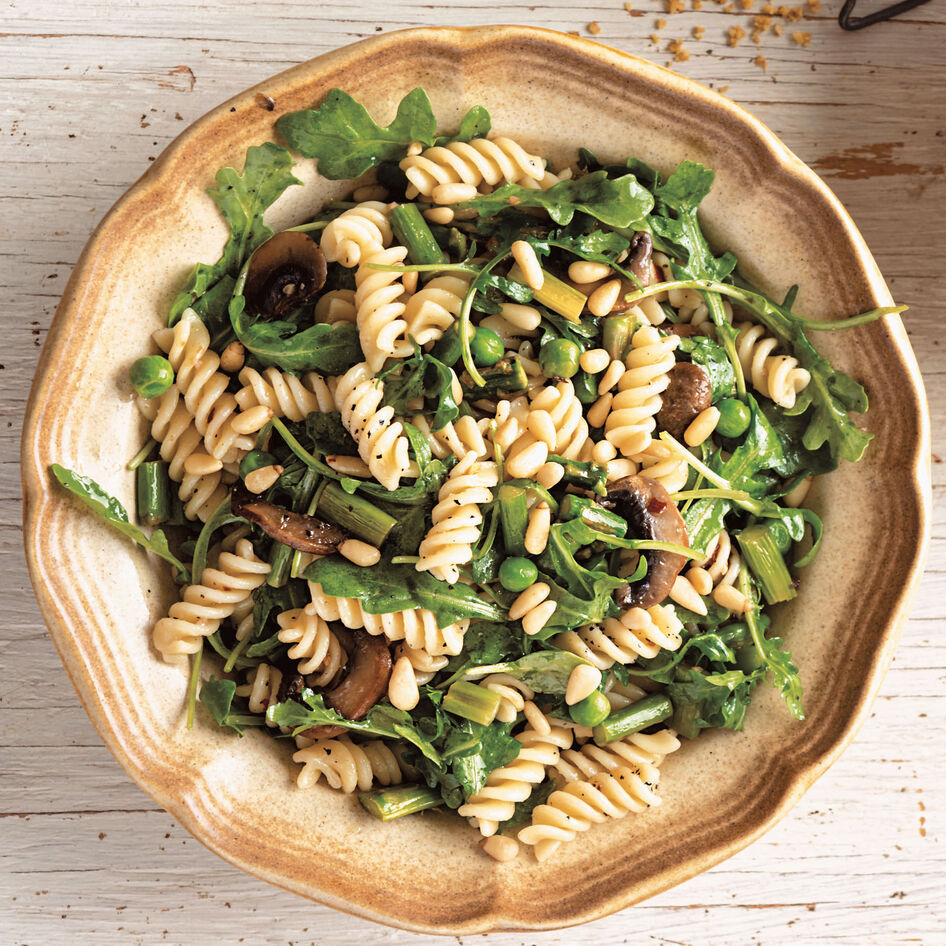 Vegan Lemony Spring Pasta