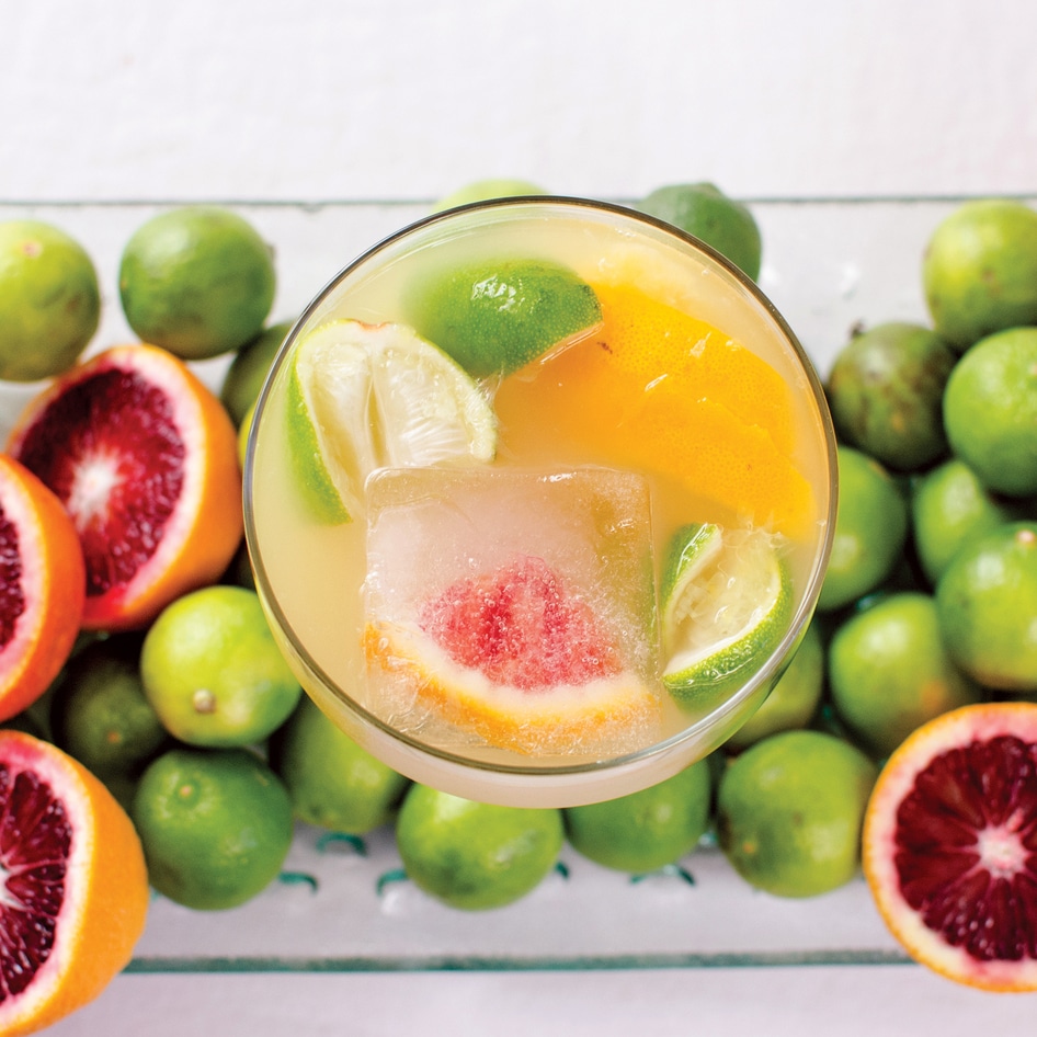 Vegan Sweet Orange Agave Margarita