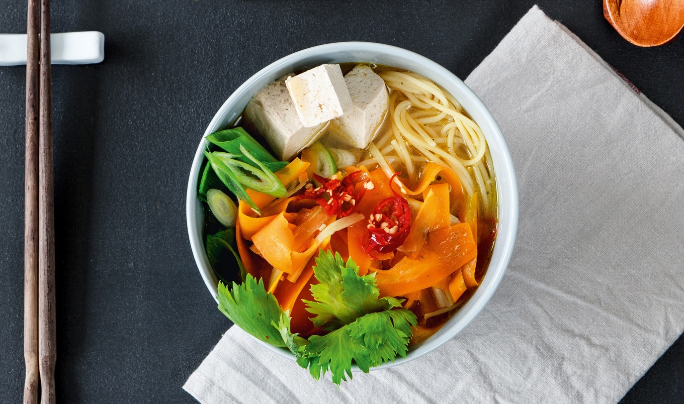 Speedy Vegan Spicy Miso Ramen