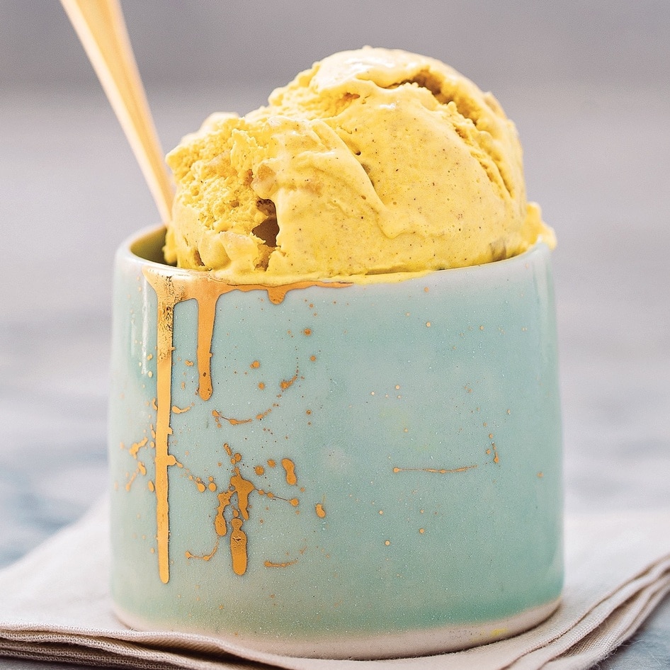 Vegan Golden Milk Ice Cream