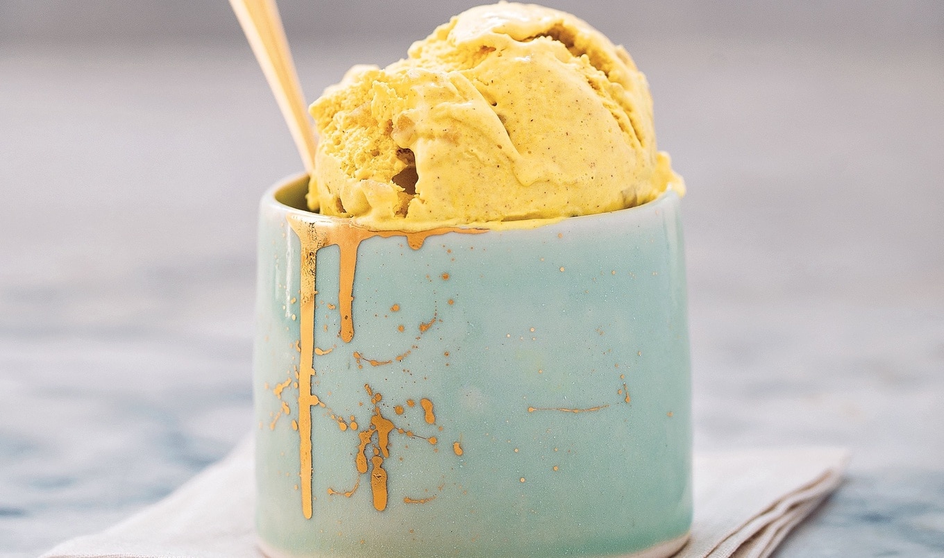 Vegan Golden Milk Ice Cream