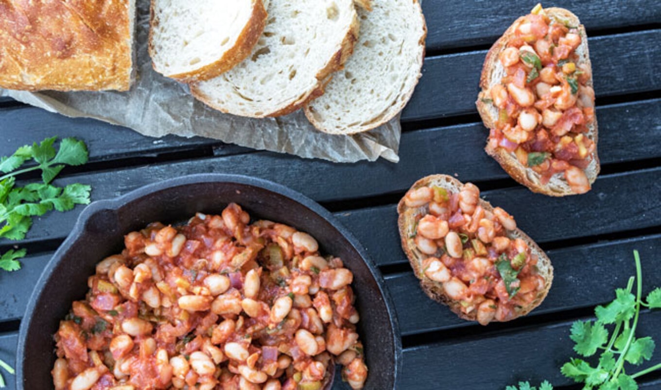 Vegan Spanish Smoky White Beans