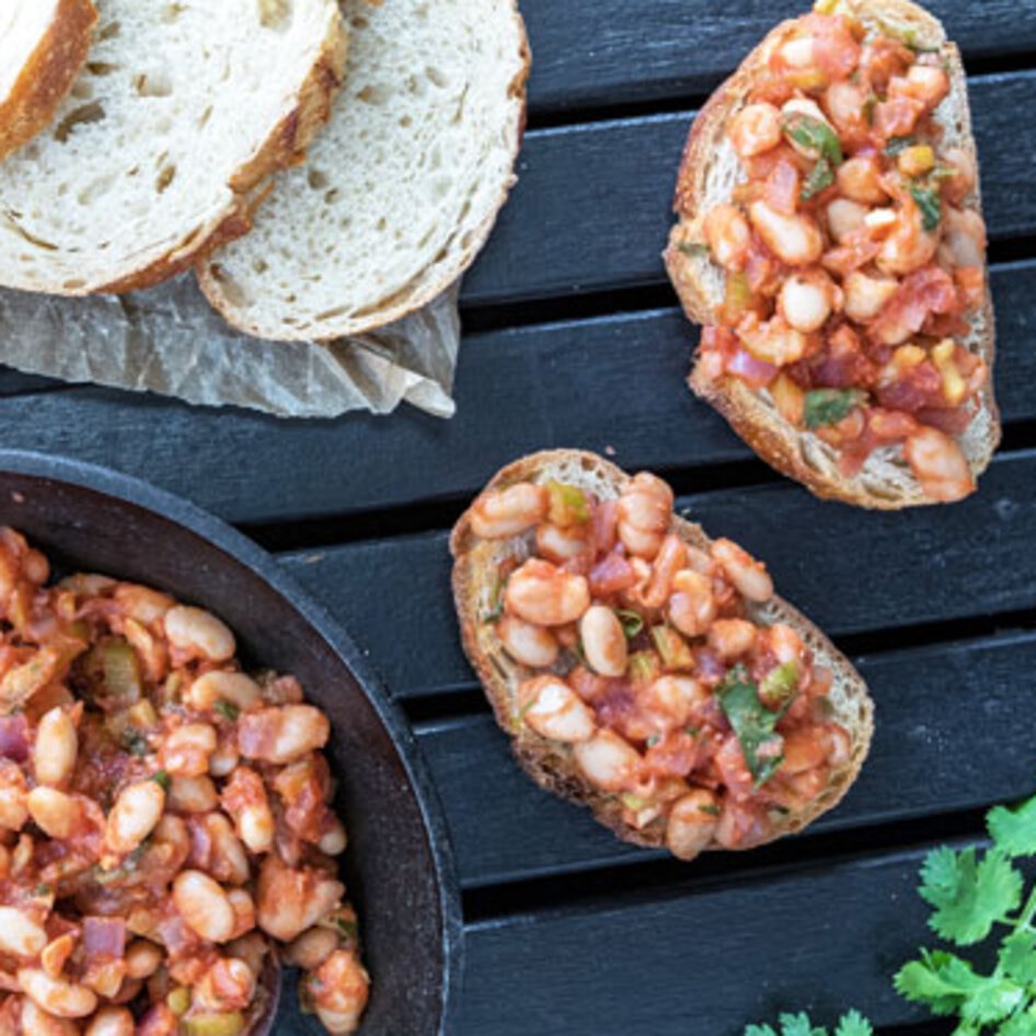 Vegan Spanish Smoky White Beans