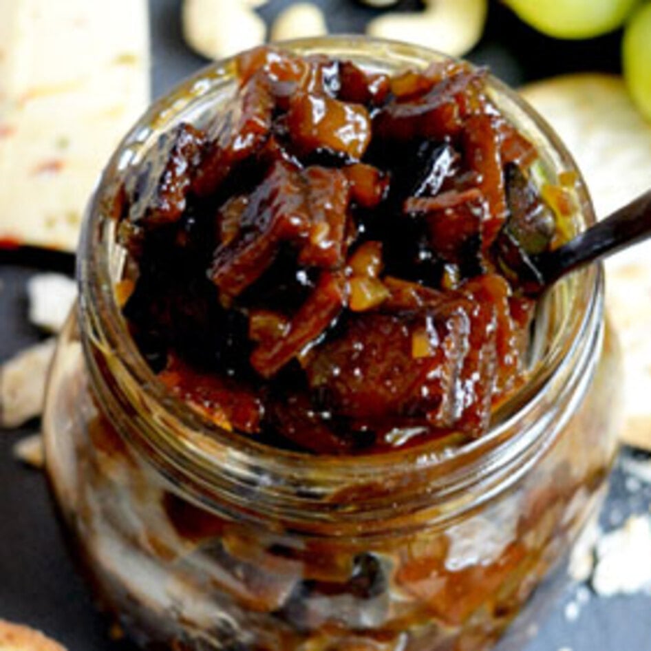 Vegan Bourbon Bacon Jam