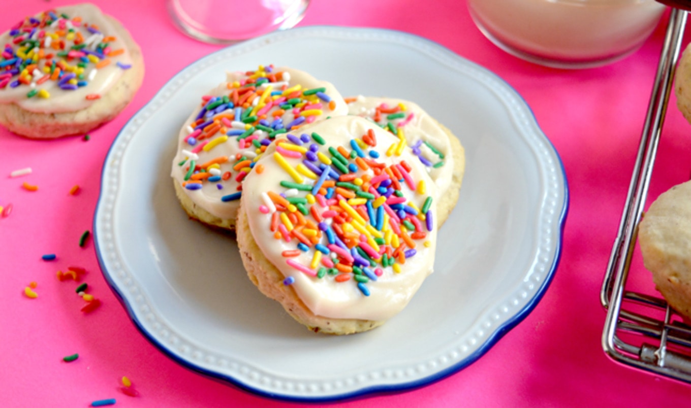 Vegan Soft-Batch Sugar Cookies With Buttercream Frosting