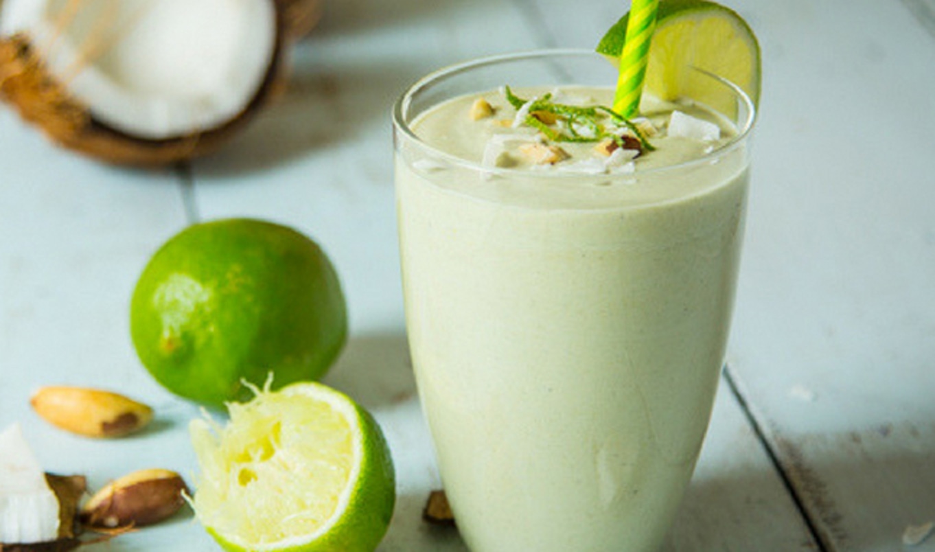 Creamy Coconut Lime Smoothie