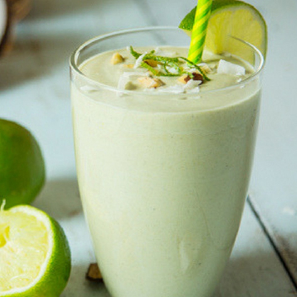 Creamy Coconut Lime Smoothie