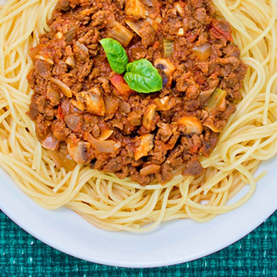 Vegan Spaghetti Bolognese