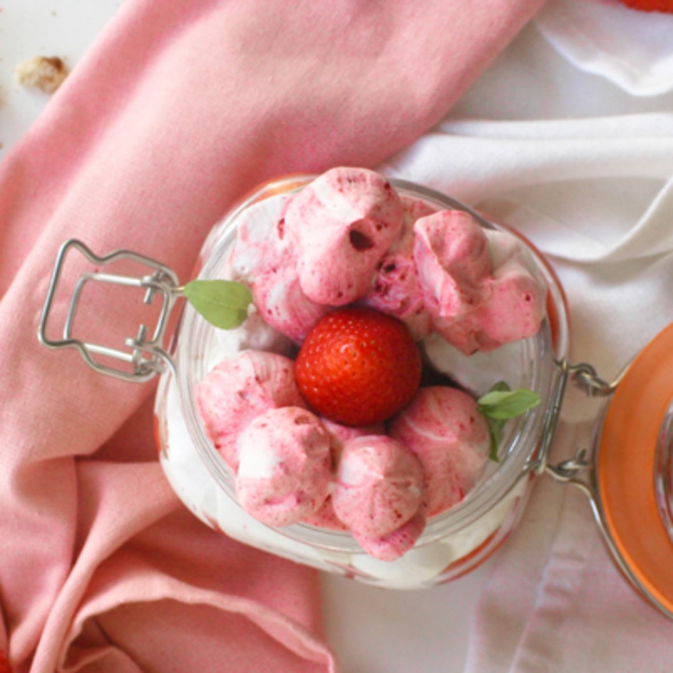 Vegan Strawberry Coco Chantilly