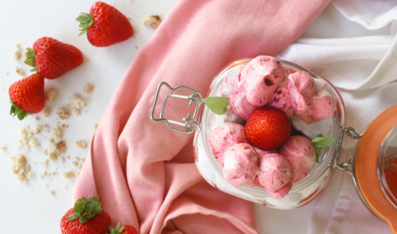 Vegan Strawberry Coco Chantilly