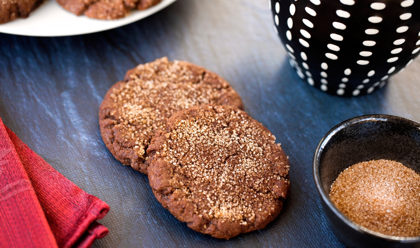 Vegan Mexican Hot Chocolate Cookies