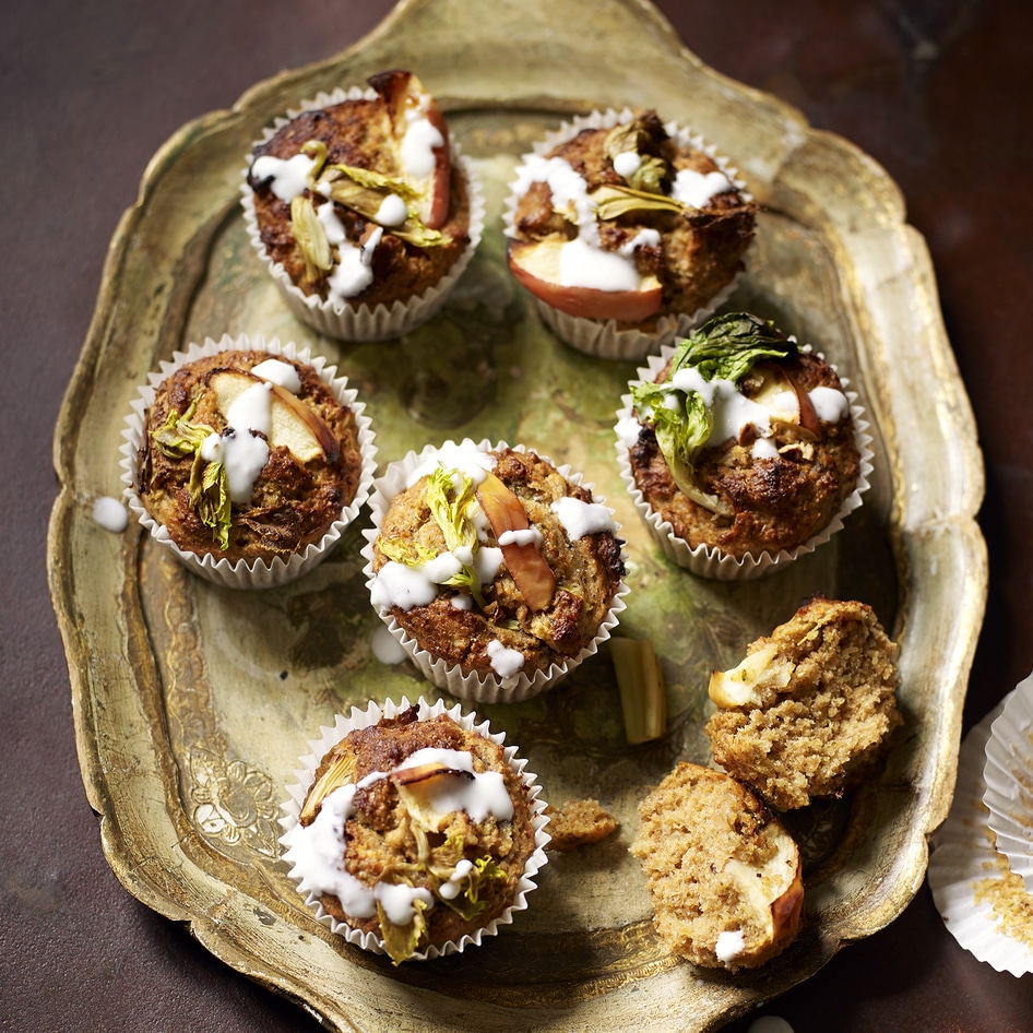 Waldorf Salad in a Vegan Cupcake