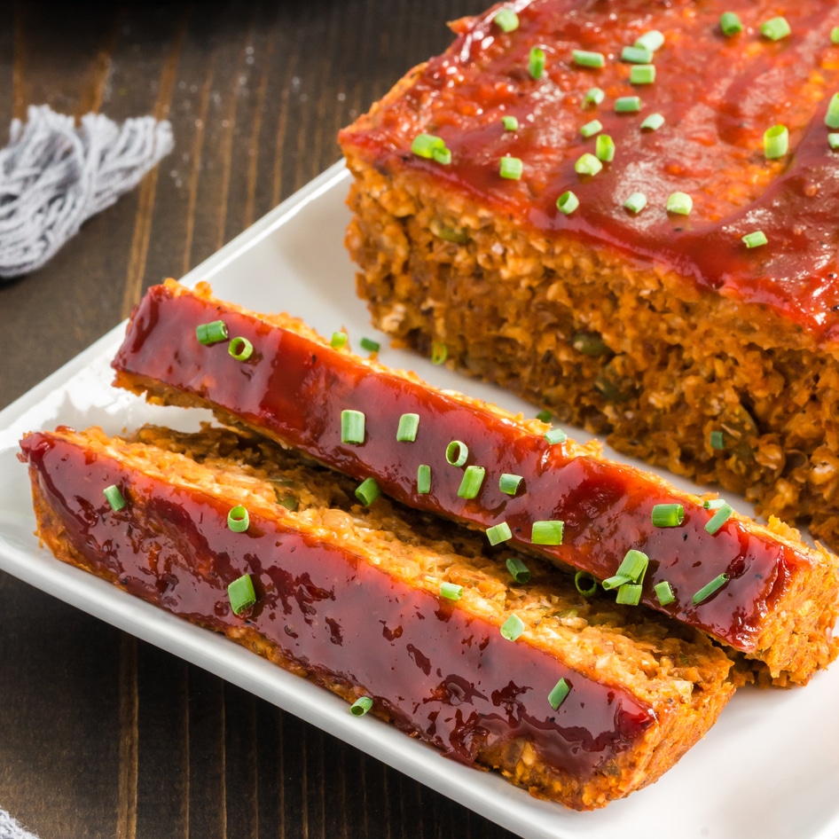 Savory Vegan Lentil and Sweet Potato Meatloaf&nbsp;