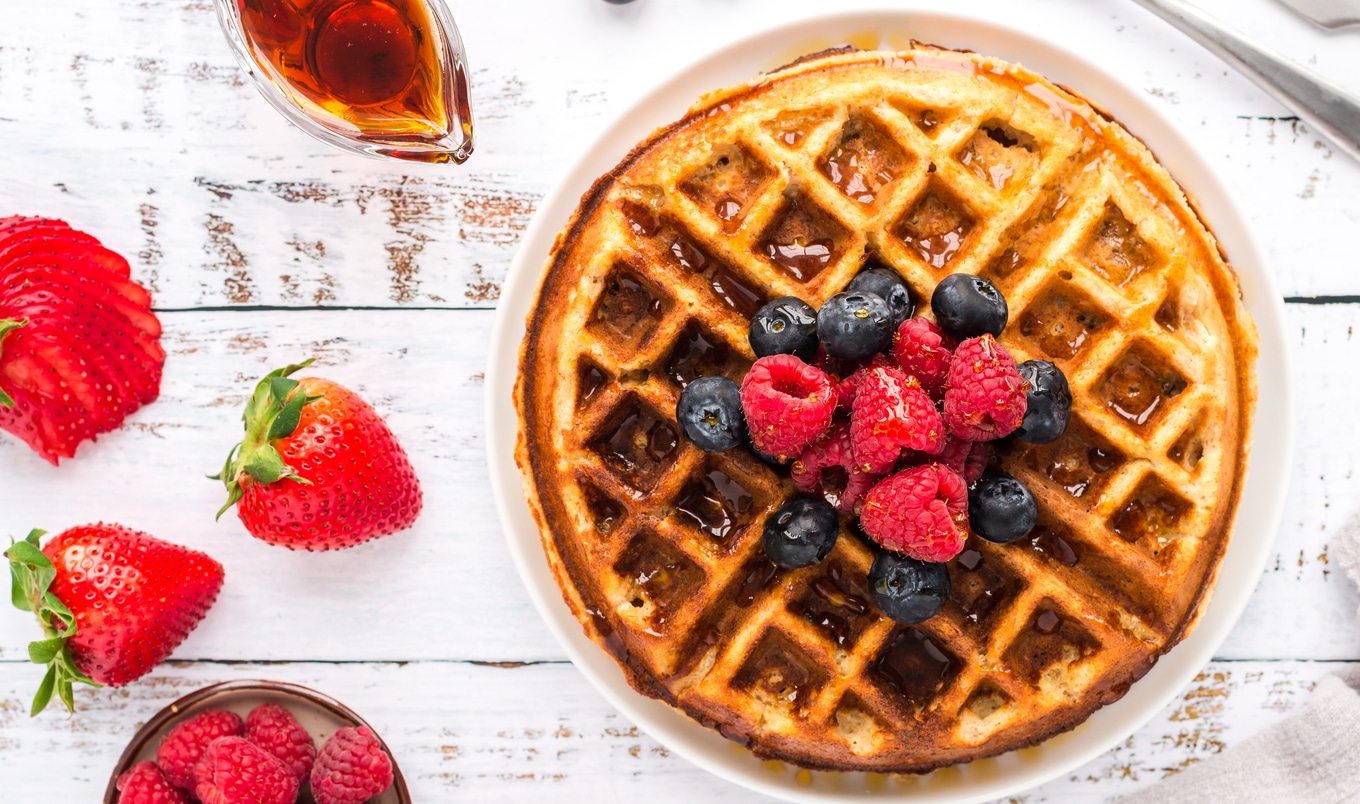 The Perfect Gluten-Free Vegan Waffles