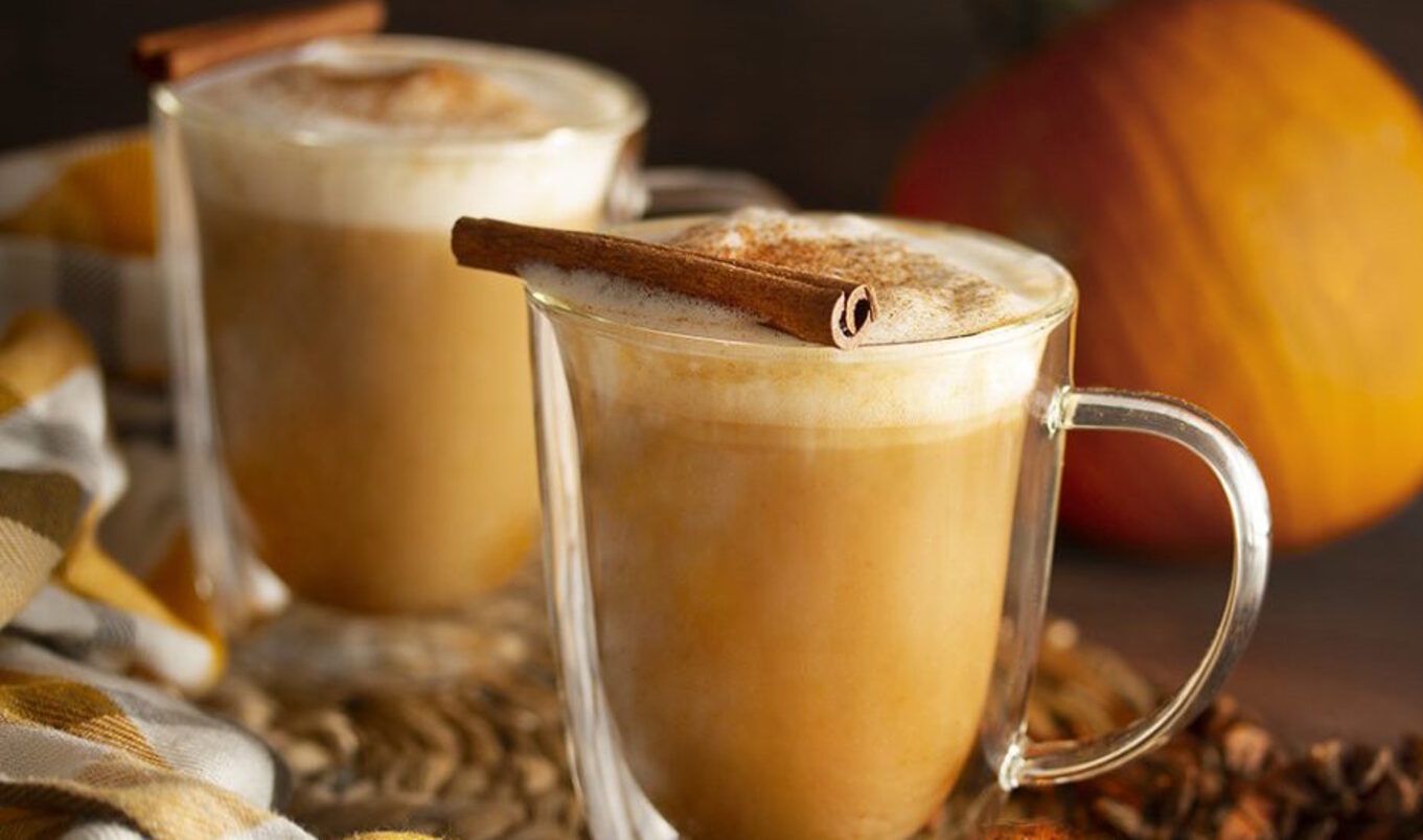 Creamy Vegan Pumpkin Spice Chai Latte