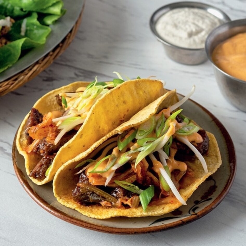 Spiced Pecan Lettuce Tacos