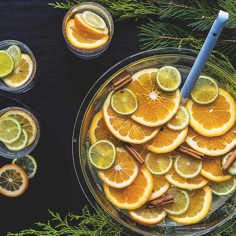 Vegan Citrus Holiday Punch