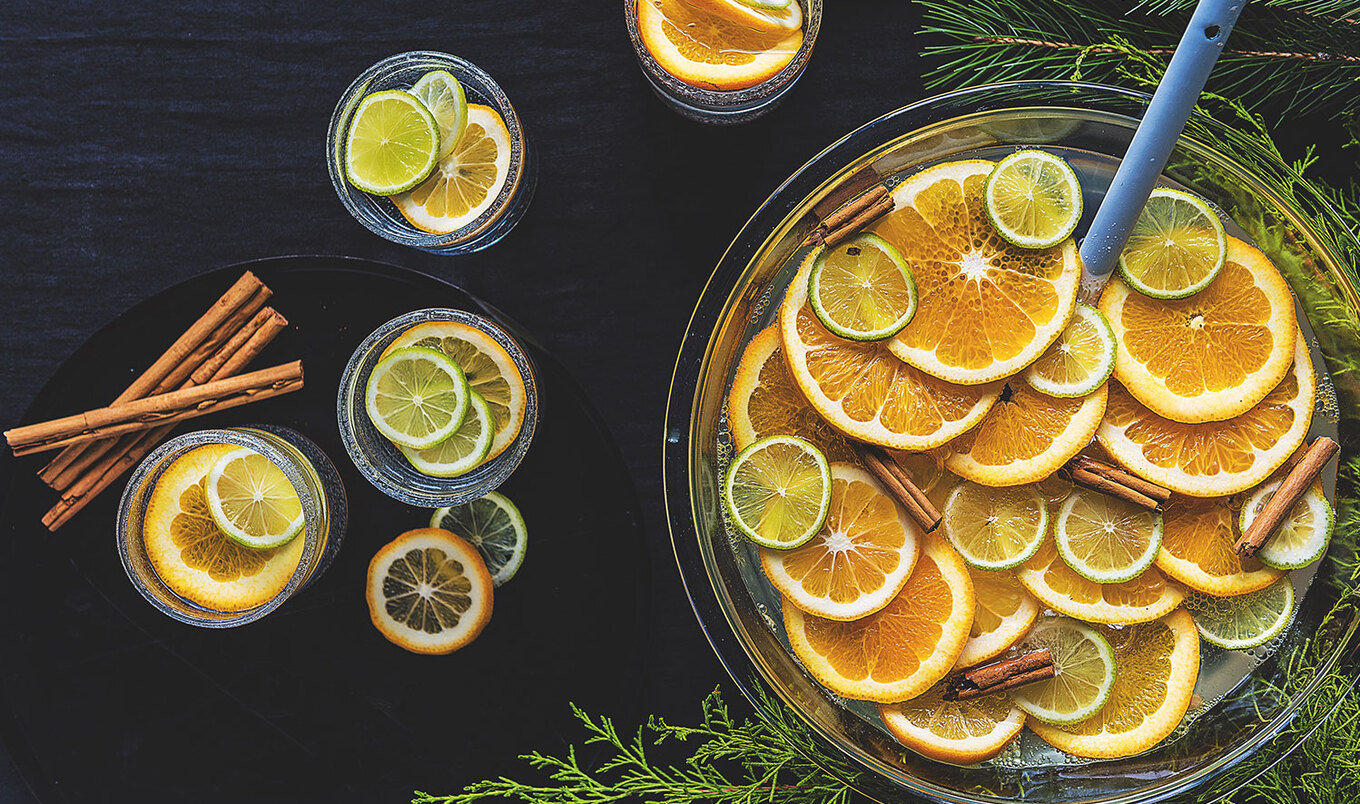 Vegan Citrus Holiday Punch