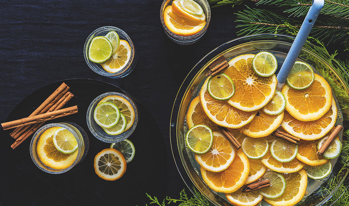 Vegan Citrus Holiday Punch