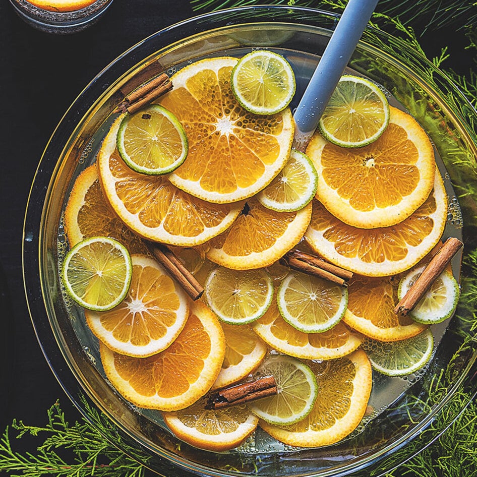 Vegan Citrus Holiday Punch