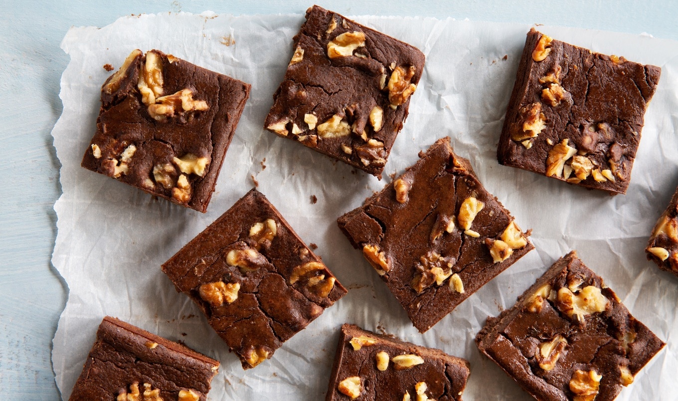 Vegan and Gluten-Free Black Bean Fudge Brownies