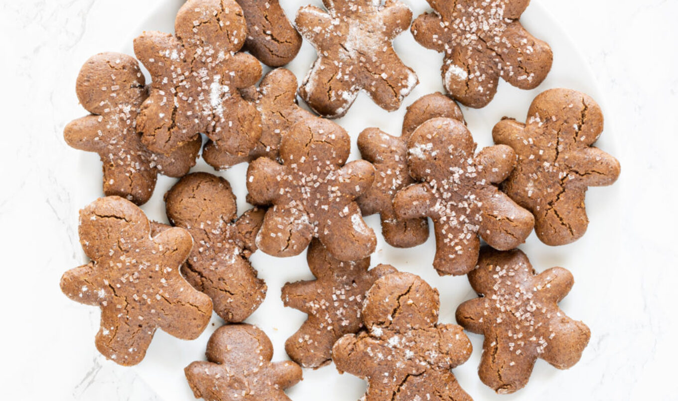 Healthy, Yummy Gingerbread Cookies