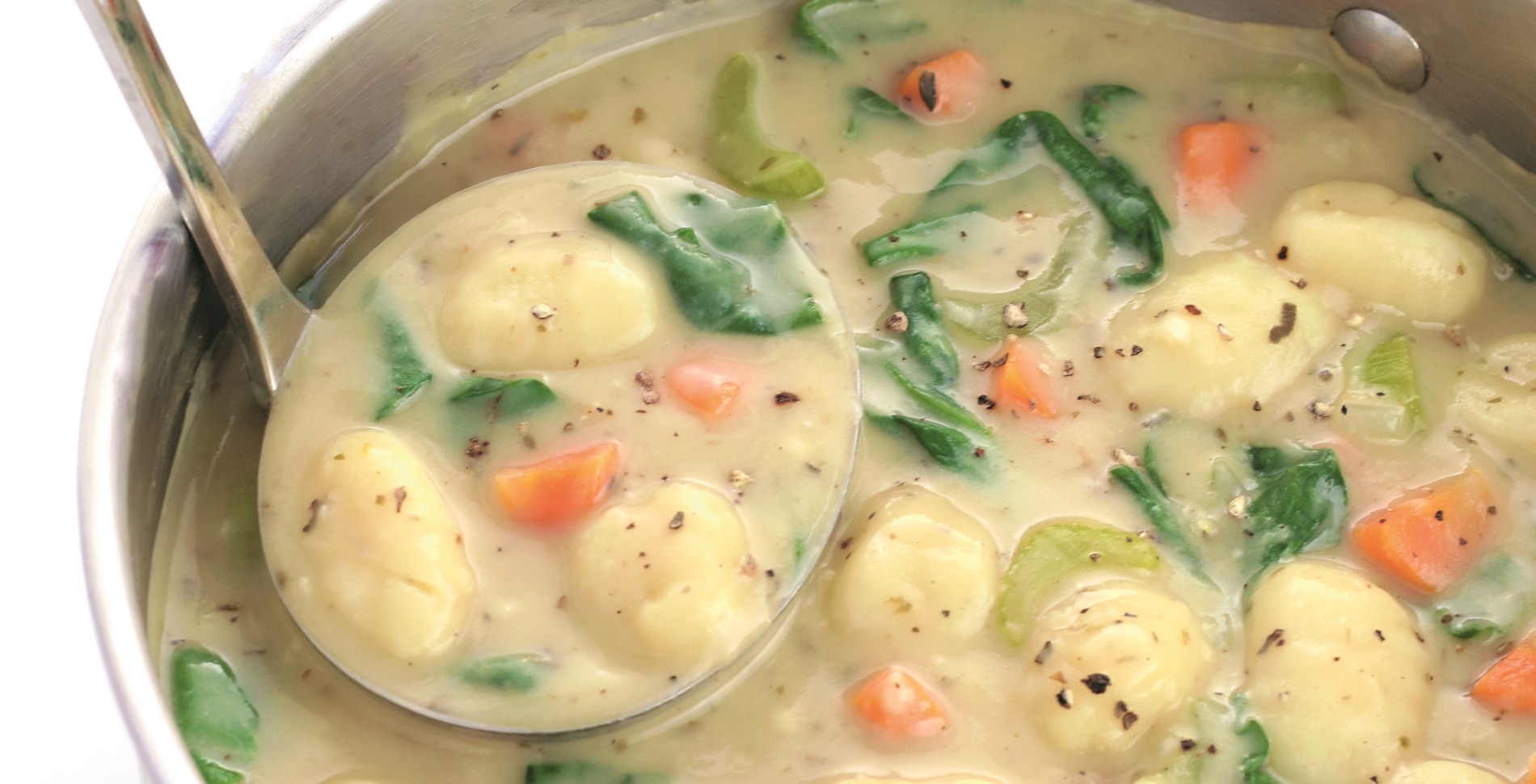 Creamy Vegan Italian Gnocchi Soup