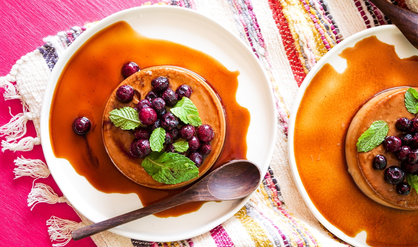 Caramelly 5-Ingredient Vegan Flan