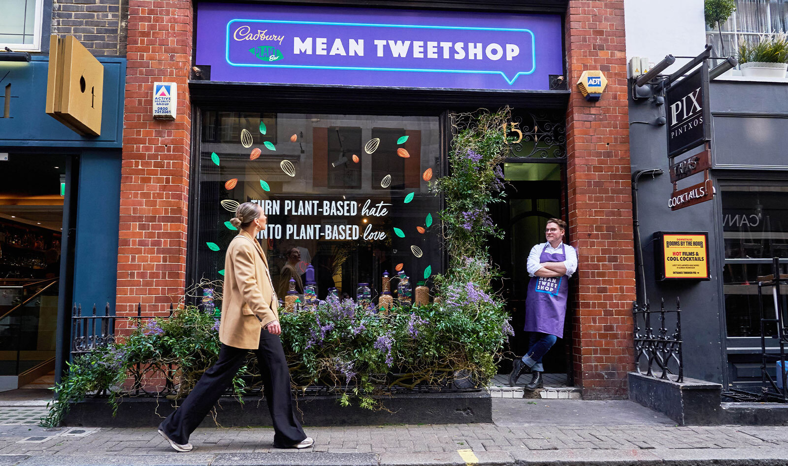 Cadbury's New Vegan Chocolate Shop Tells Haters to "Eat Their Words"