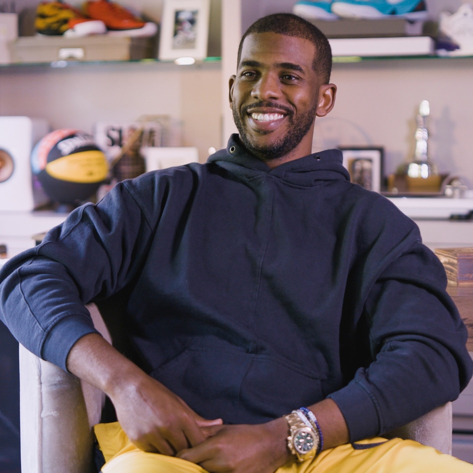 How Chris Paul Got His Dad to Eat Vegan JUST Egg