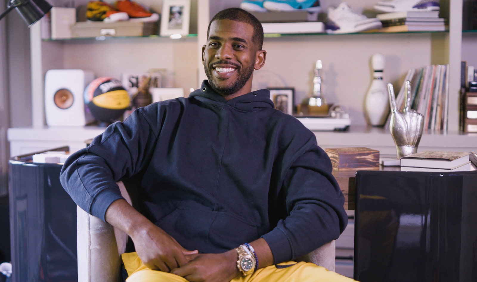 How Chris Paul Got His Dad to Eat Vegan JUST Egg