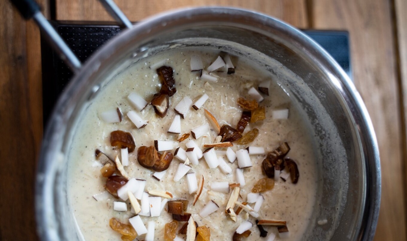 Vegan Nepalese Kheer (Rice Pudding)