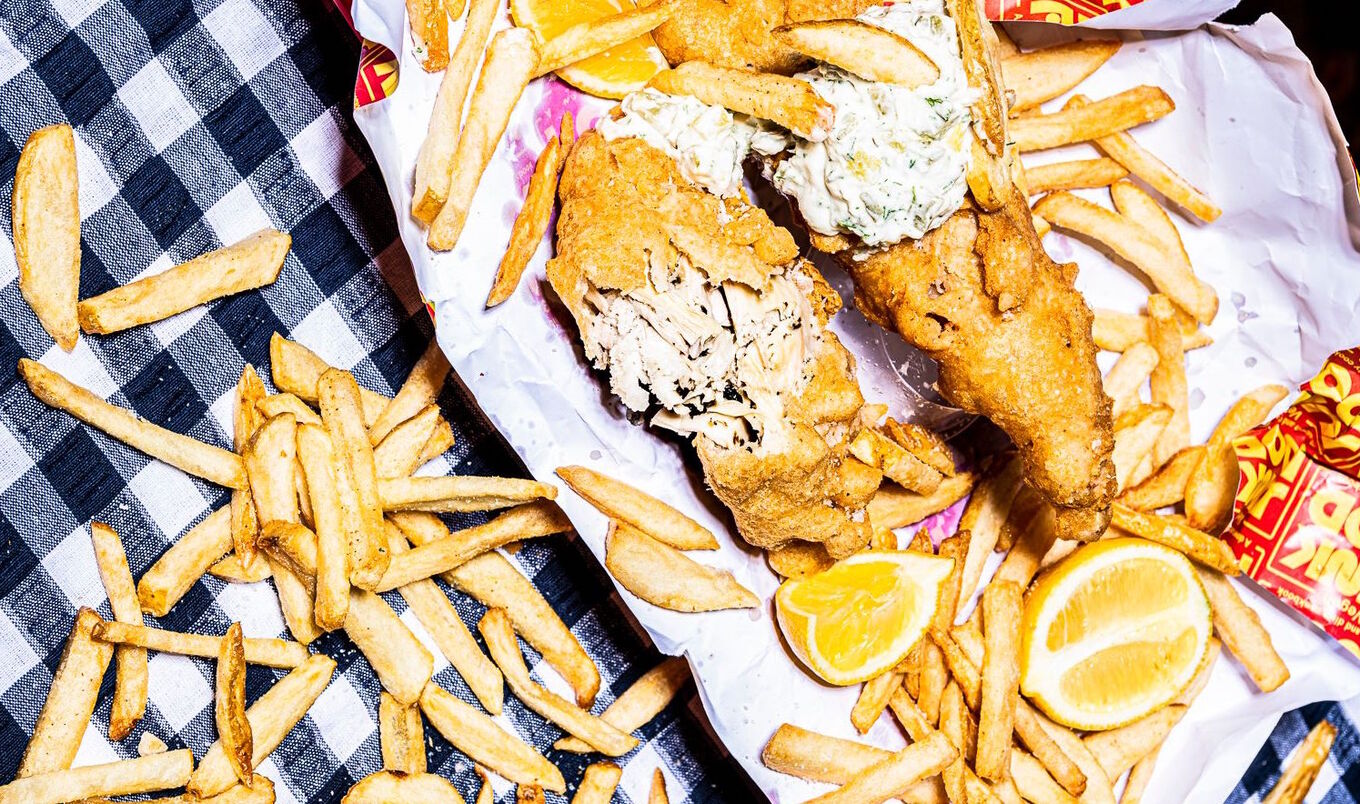 Vegan Beer-Battered Banana Blossom Fish Filets