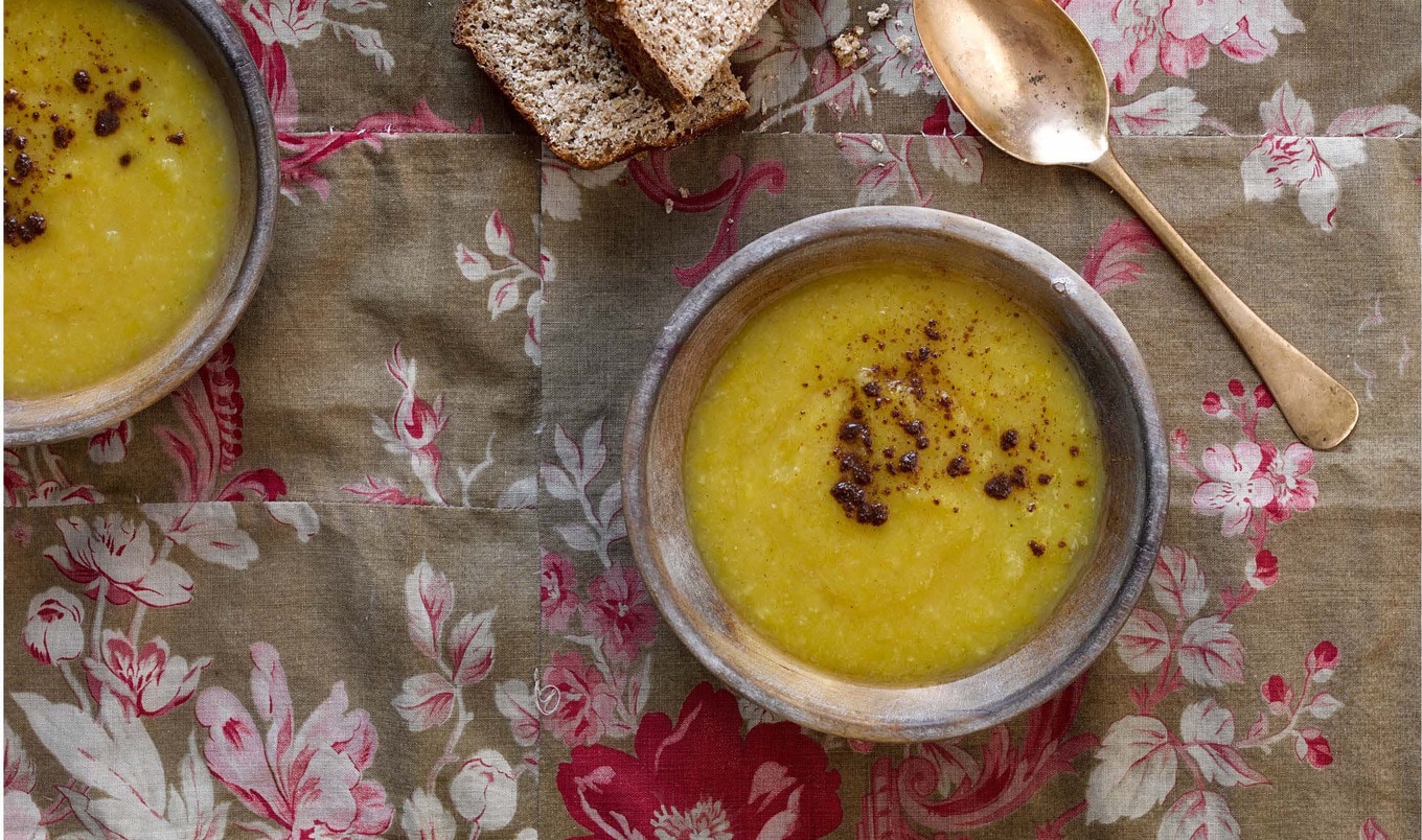 Vegan Pumpkin and Parsnip Soup