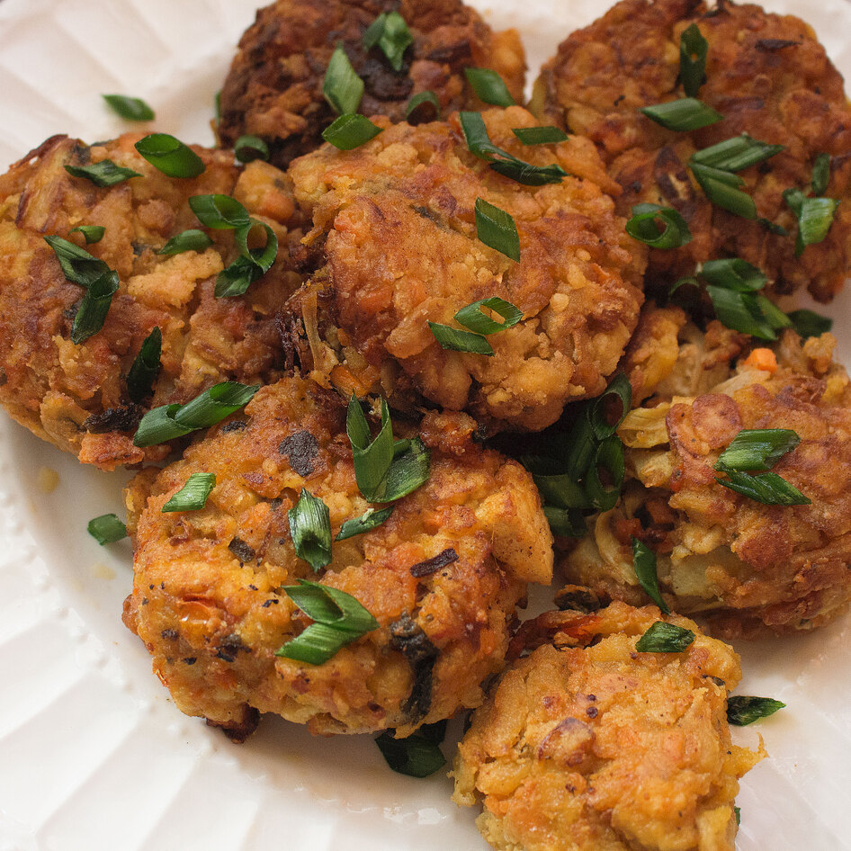 Filipinx Crispy Fried Vegan Stuffed Crab