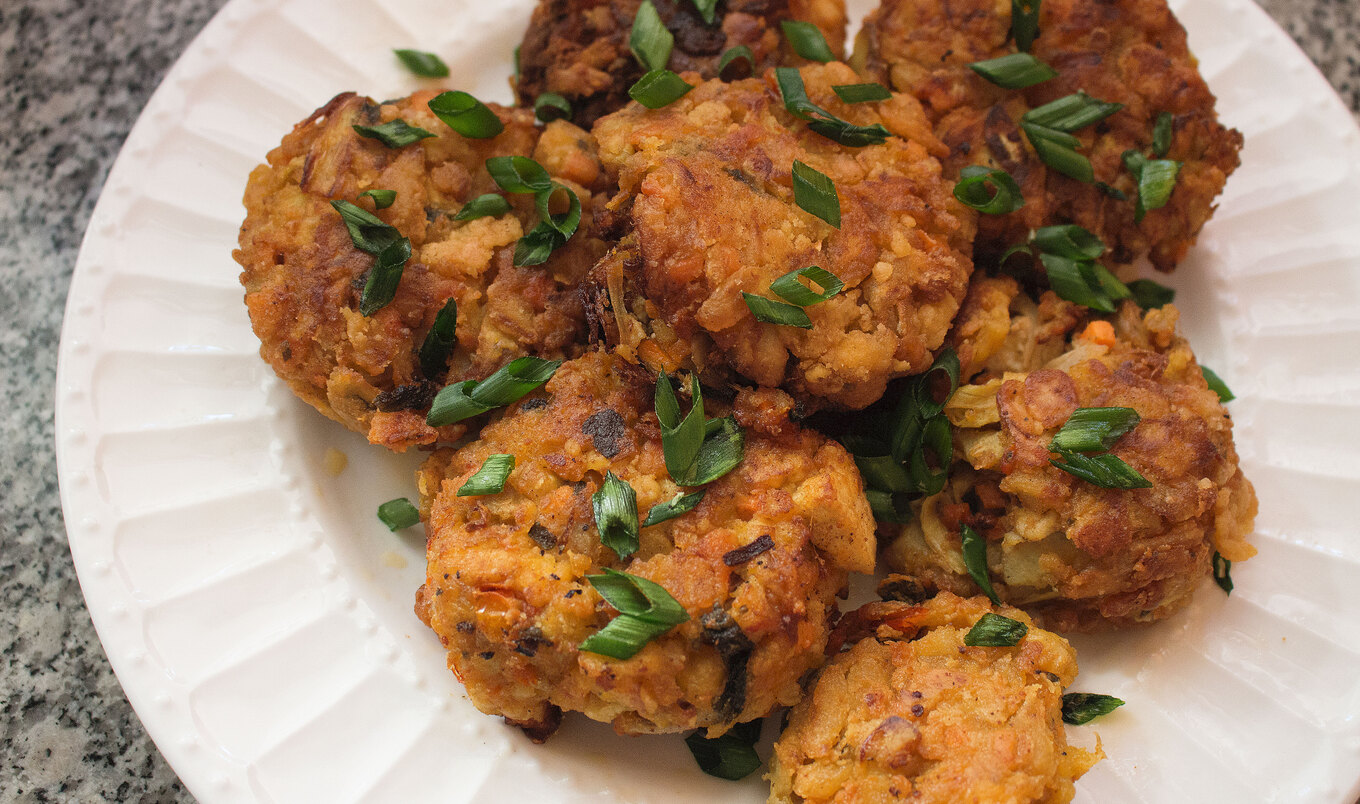 Filipinx Crispy Fried Vegan Stuffed Crab