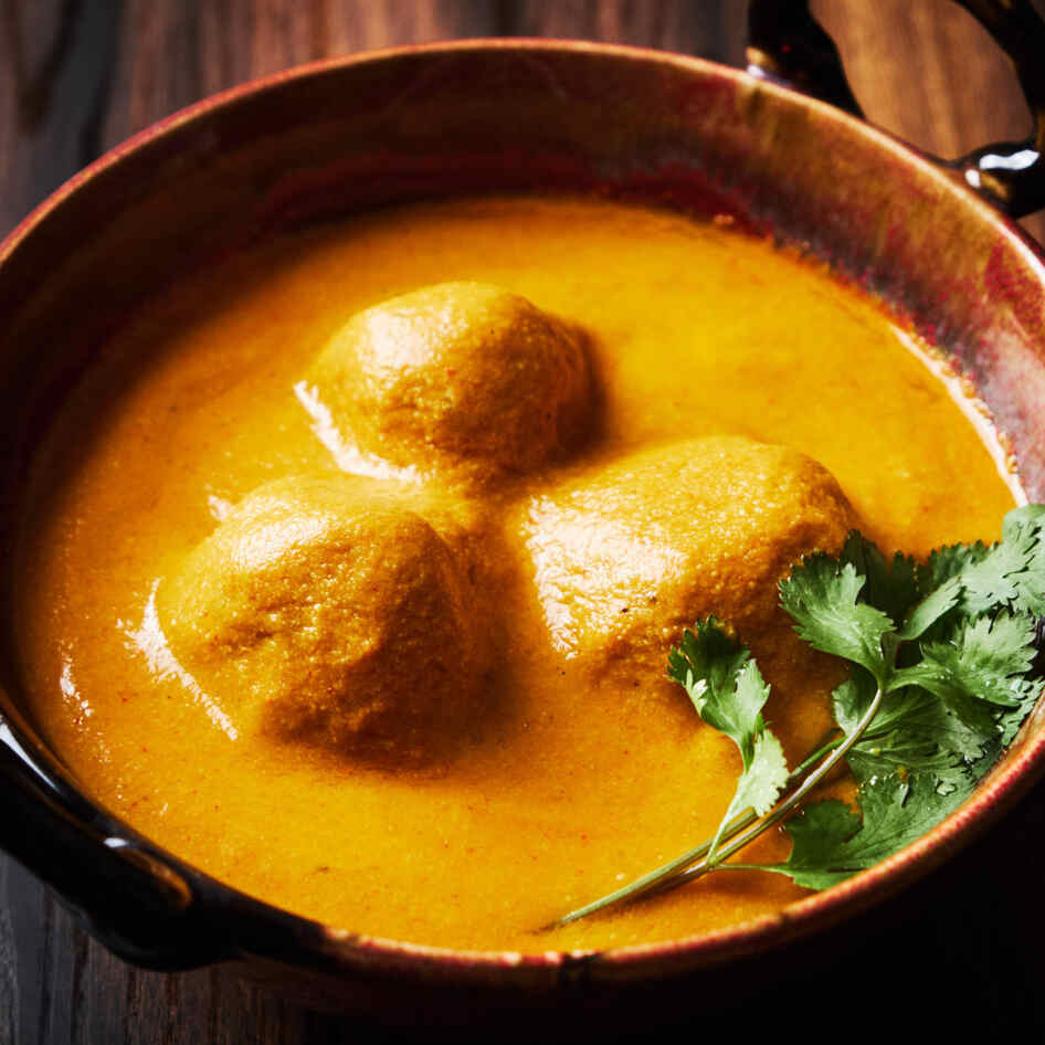 Vegan Malai Kofta (Tofu Potato Meatballs in Tomato-Onion Gravy)