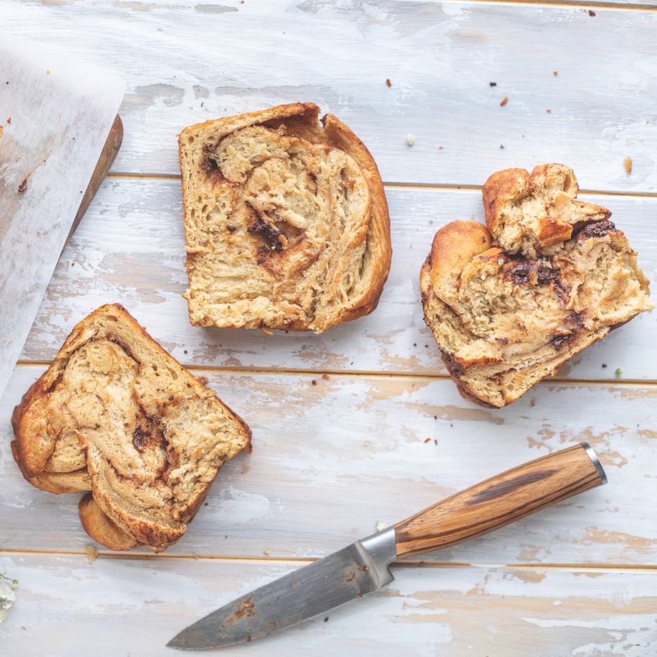 Buttery Vegan Chocolate Babka