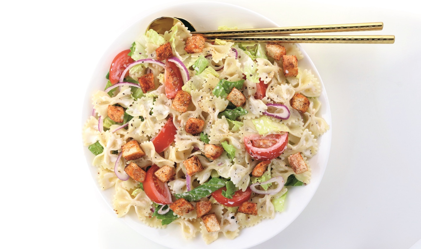 Spiced-Up Vegan Cajun Pasta Salad