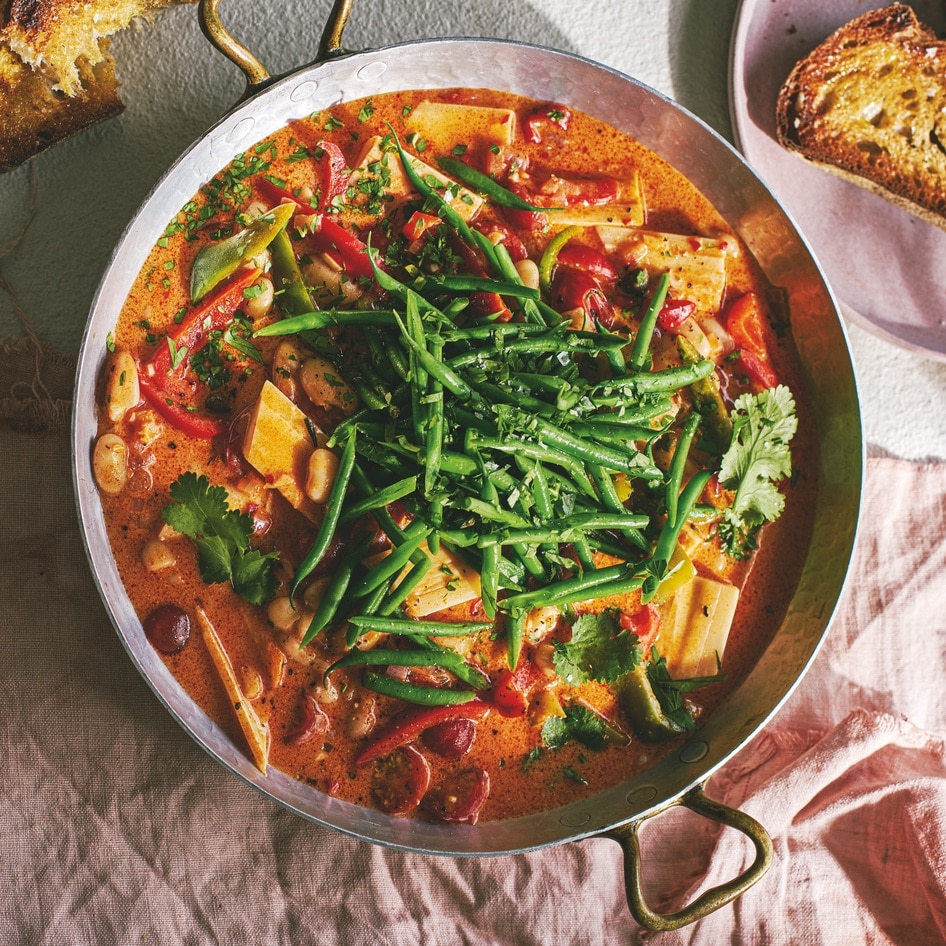 Vegan Brazilian Hearts of Palm Seafood Stew (Moqueca)