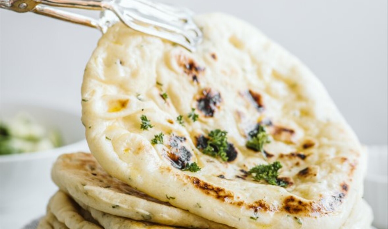 Vegan Stovetop Wheat Pita Bread