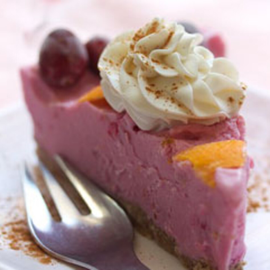 Cranberry Orange Ice Cream Pie With a Cinnamon-Pecan Crust