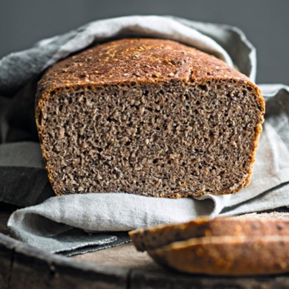 No-Knead Homemade Vegan Spelt Bread