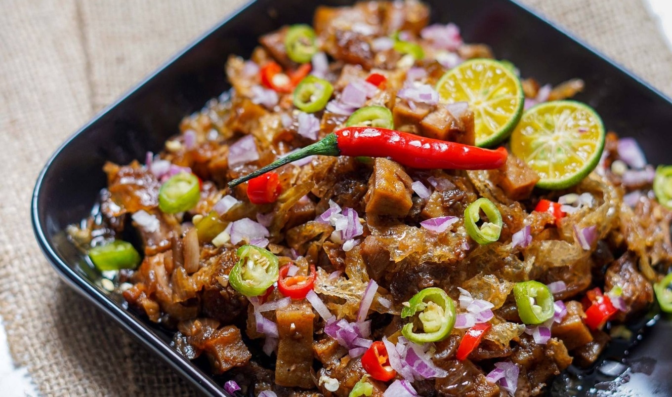 Vegan Filipino Tofu and Mushroom Sisig