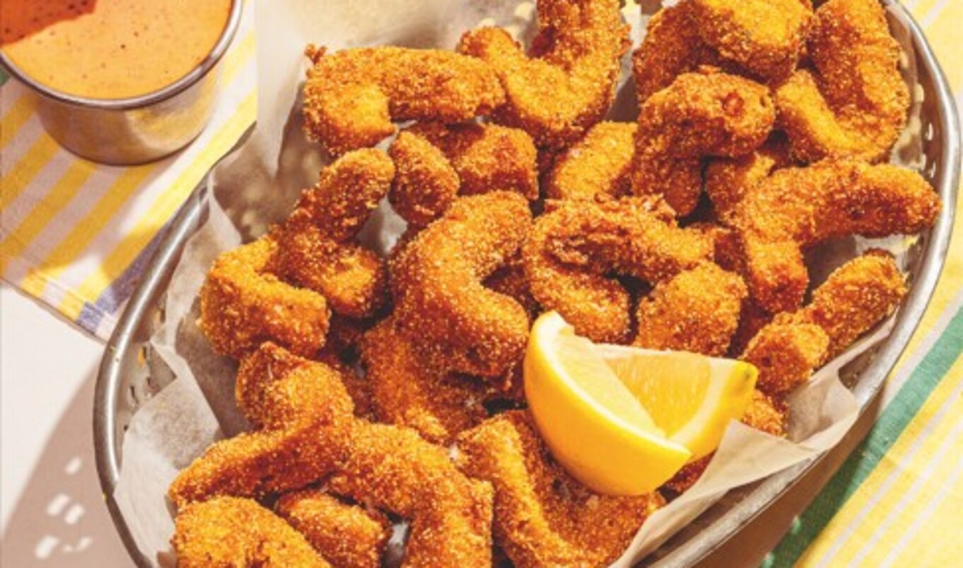 Vegan Cajun Fried Shrimp With Rémoulade Sauce