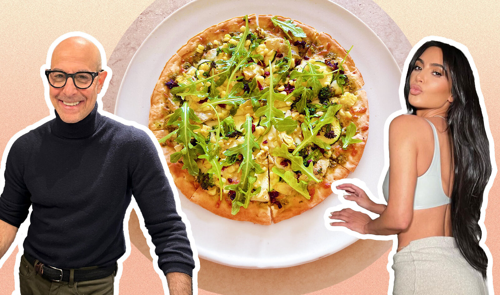 Stanley Tucci and Kim Kardashian Just Shared Your 2 New Favorite Vegan Summer Recipes